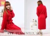 100% large coral fleece women red robes