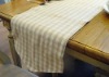 100% linen Scotland lattice plaid table runner table cloth