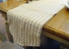 100% linen Scotland lattice plaid table runner table cloth