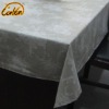 100% linen flora jacquard tablecloth table cover
