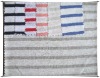 100% linen stripe fabric