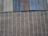 100% linen yarn dyed fabric
