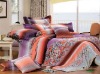 100% long staple cotton beautiful flower printed bedding