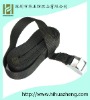 100%nylon black Velcro Elastic Belt with buckle