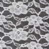 100% nylon rigid lace fabric