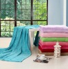 100% organic cotton & woollen jacquard blanket velvet  blanket