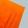 100 percent colored Felted wool fabric