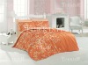 100 percent cotton bedlinen with reactive print on sateen