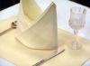 100% ployester satin band table napkin