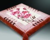 100% plush ployester fashion fluffy blanket