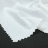 100% poly crepe fabric with wicking finish