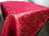 100% polyeaster jacquard table cloth