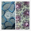 100% polyester 110*76 57" embroidered fabric for curtain