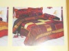 100% polyester 3pcs Taffeta Bed Cover Set