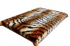 100% polyester Animal design blanket NO.NVA011 tiger stripes