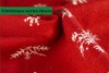 100%polyester  Christmas fleece fabric