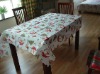 100% polyester Christmas tablecloth