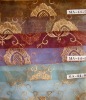 100% polyester Embroideried organza window curtain