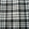 100% polyester Grid printed velboa fabric