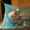 100%polyester Insecticide-Treated Mosquito Nets/LLIN mosquito net  / treated net to Export