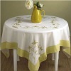 100% polyester Jacquard table cloth