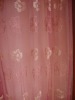 100% polyester Organza  Embroideried   Curtain design 2011