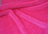100% polyester PV plush fur fabric