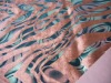 100% polyester Printed Velvet fabric