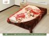 100% polyester Raschel mink blanket