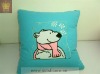 100% polyester animal printed pillow blankets