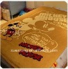 100% polyester baby fleece blanket