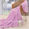 100 polyester bed throw blanket