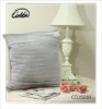 100%polyester bedroom gray Stripe cushion