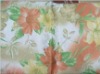 100% polyester big flower printed table cloth
