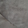 100%polyester black burnout velvet tricot fabric