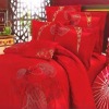 100% polyester brushed and lovely printed bedding set 3pcs/4pcs