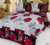 100% polyester brushed and lovely printed bedding sets 3pcs/4pcs