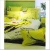 100% polyester brushed and printed bedding set 4pcs/5pcs