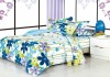 100%polyester brushed printed bed linens comforter
