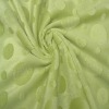 100%polyester brushed velboa fleece fabric uesd for shoes