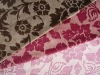 100% polyester burnout micro velboa fabric for upholstery/home textile