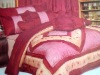 100% polyester chameleon bedding set,comforter set