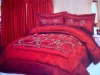 100% polyester chameleon bedding set,comforter set
