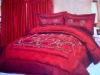 100% polyester chameleon bedding set,comforter set