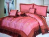 100% polyester chameleon bedding set,comforter set