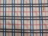 100% polyester checked knitting velboa fabric