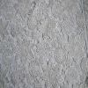 100% polyester chemical lace embroideried fabric