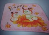 100% polyester children plush mink jacquard cartoon blanket