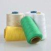 100% polyester colored spun yarn for sewing threads