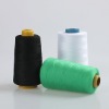 100% polyester colored spun yarn for sewing threads